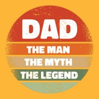 The Man The Myth The Legend Dad Retro Premium T-Shirt