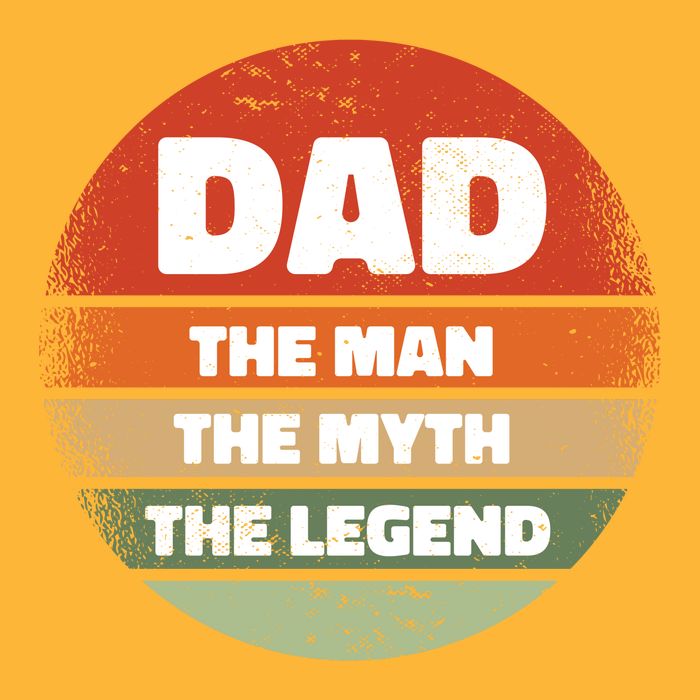 The Man The Myth The Legend Dad Retro Premium T-Shirt