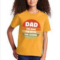 The Man The Myth The Legend Dad Retro Kids T-Shirt