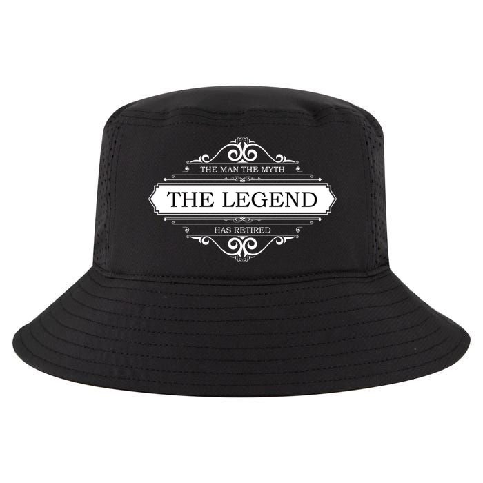 The Man The Myth The Legend Has Retired Cool Comfort Performance Bucket Hat