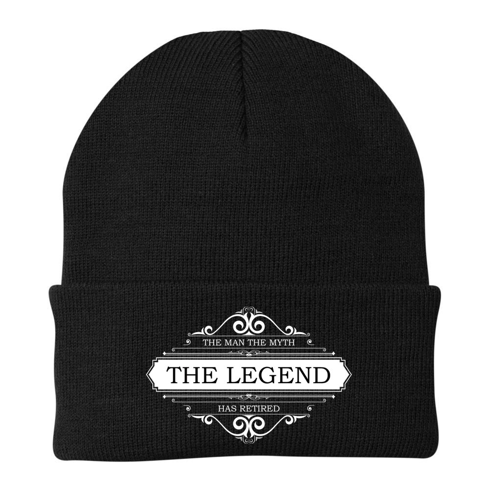 The Man The Myth The Legend Has Retired Beanie