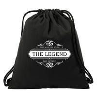 The Man The Myth The Legend Has Retired Drawstring Bag