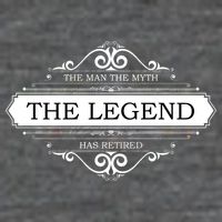 The Man The Myth The Legend Has Retired Mousepad