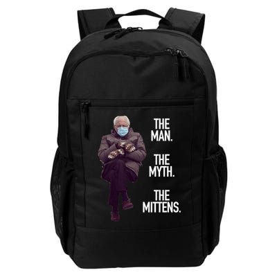 The Man The Myth The Mittens Bernie Meme Backpack