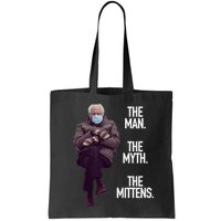 The Man The Myth The Mittens Bernie Meme Bag