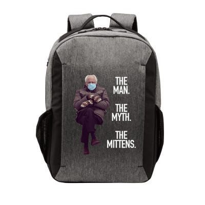 The Man The Myth The Mittens Bernie Meme Vector Backpack