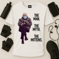 The Man The Myth The Mittens Bernie Meme Performance Shirt
