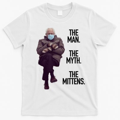 The Man The Myth The Mittens Bernie Meme T-Shirt