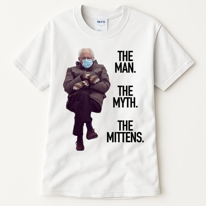 The Man The Myth The Mittens Bernie Meme Tall T-Shirt