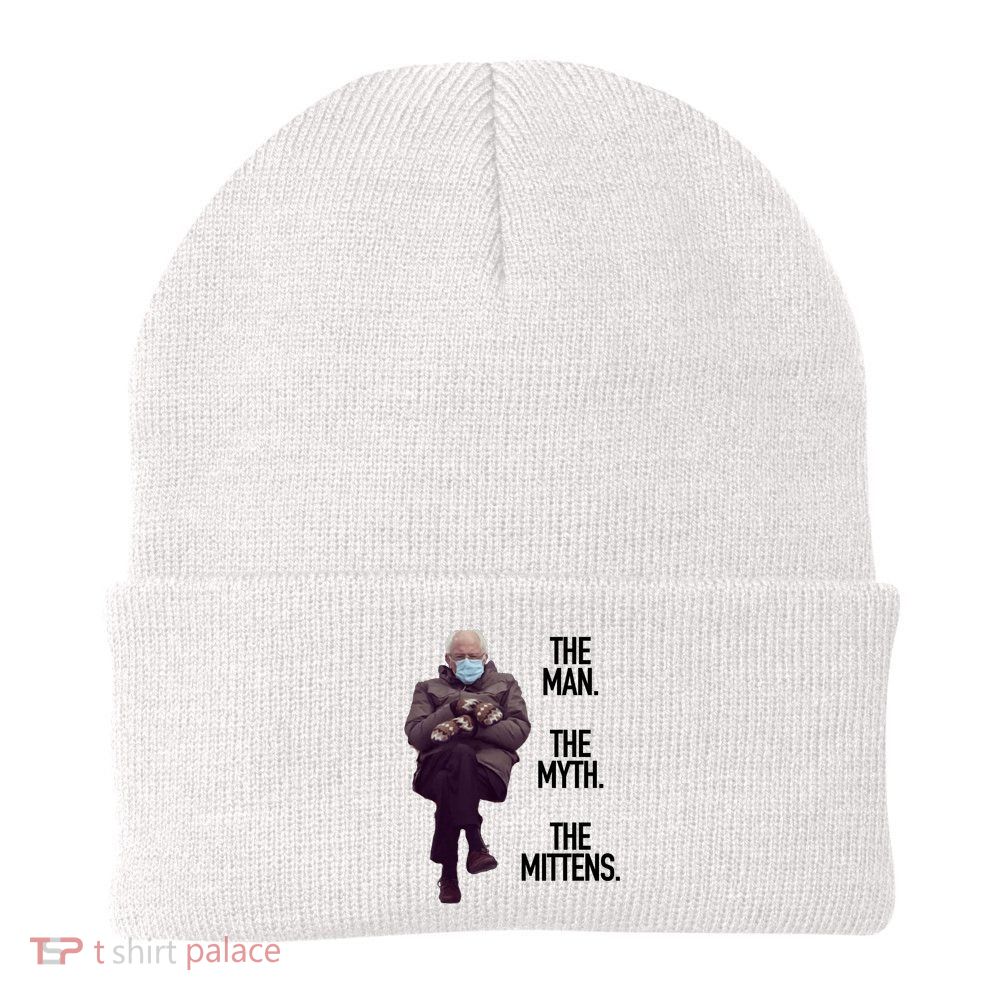The Man The Myth The Mittens Bernie Meme Beanie