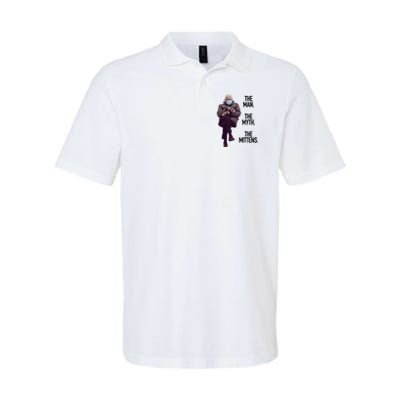 The Man The Myth The Mittens Bernie Meme Polo