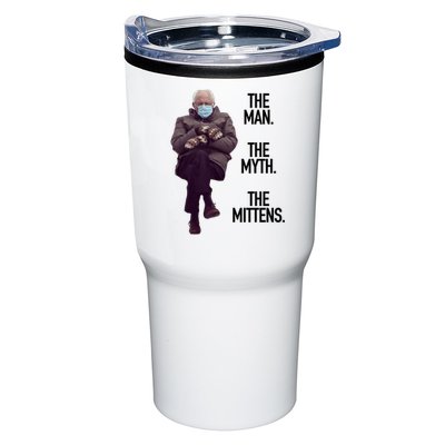 The Man The Myth The Mittens Bernie Meme Tumbler