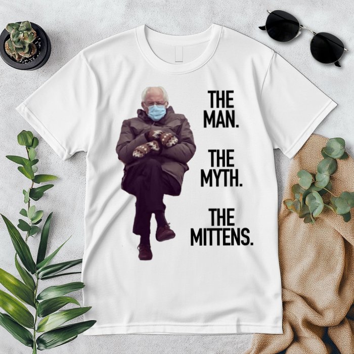 The Man The Myth The Mittens Bernie Meme Premium T-Shirt