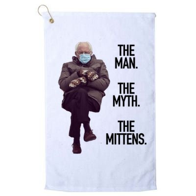 The Man The Myth The Mittens Bernie Meme Golf Towel