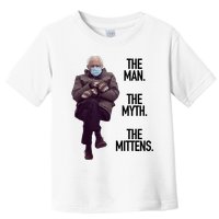 The Man The Myth The Mittens Bernie Meme Toddler T-Shirt