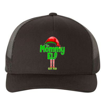 The Mommy Elf Christmas Yupoong Adult 5-Panel Trucker Hat