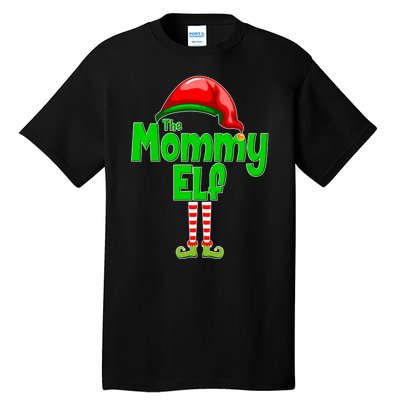 The Mommy Elf Christmas Tall T-Shirt