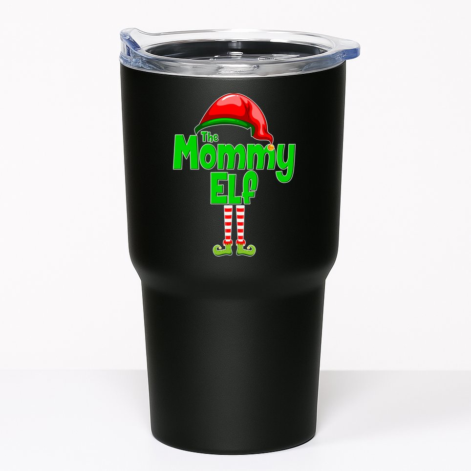 The Mommy Elf Christmas Tumbler