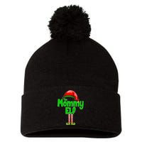 The Mommy Elf Christmas Pom Pom 12in Knit Beanie