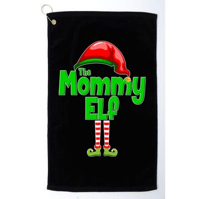 The Mommy Elf Christmas Golf Towel