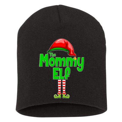 The Mommy Elf Christmas Short Acrylic Beanie