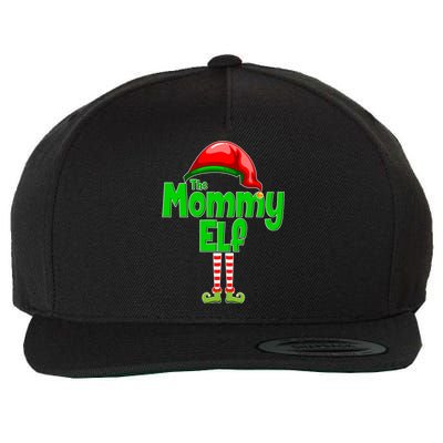 The Mommy Elf Christmas Wool Snapback Cap