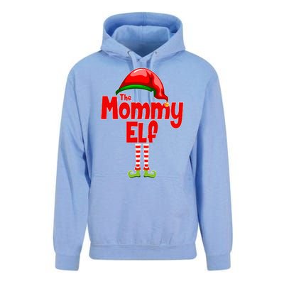 The Mommy Elf Christmas Unisex Surf Hoodie