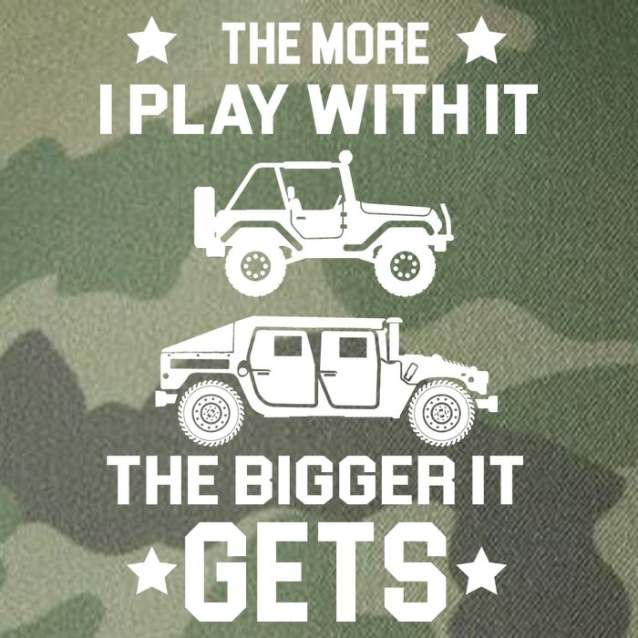 The More I Play With It the Bigger It Gets Truck Legacy Tie Dye Trucker Hat