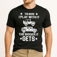 The More I Play With It the Bigger It Gets Truck Performance Shirt