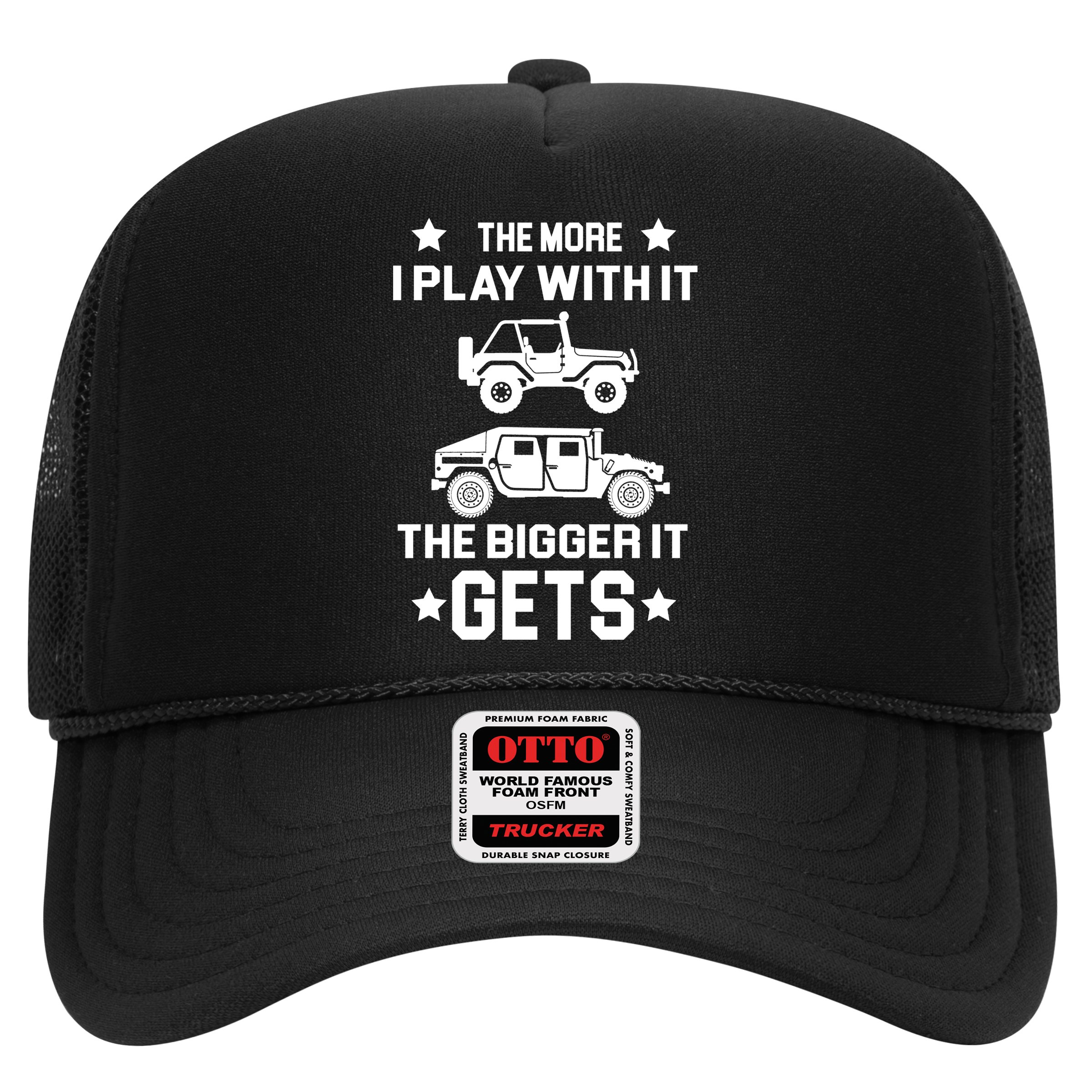 The More I Play With It the Bigger It Gets Truck Hat