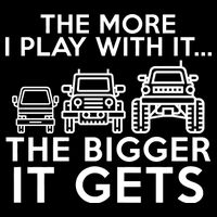 The More I Play With It The Bigger Its Gets Impact Tech Backpack