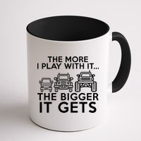 The More I Play With It The Bigger Its Gets Mug
