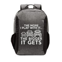 The More I Play With It The Bigger Its Gets Vector Backpack
