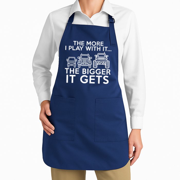 The More I Play With It The Bigger Its Gets Apron