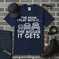 The More I Play With It The Bigger Its Gets Tall T-Shirt