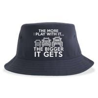 The More I Play With It The Bigger Its Gets Sustainable Bucket Hat