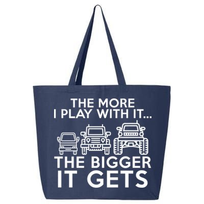 The More I Play With It The Bigger Its Gets 25L Jumbo Tote
