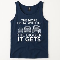 The More I Play With It The Bigger Its Gets Tank Top