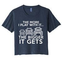 The More I Play With It The Bigger Its Gets Crop Top