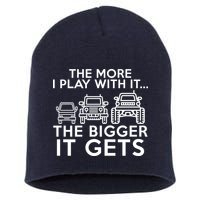 The More I Play With It The Bigger Its Gets Short Acrylic Beanie