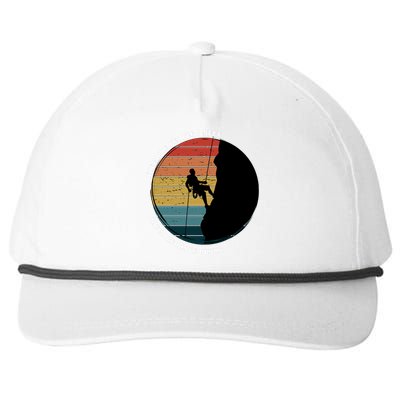 The More People I Meet The More I Love Hiking Snapback Five-Panel Rope Hat