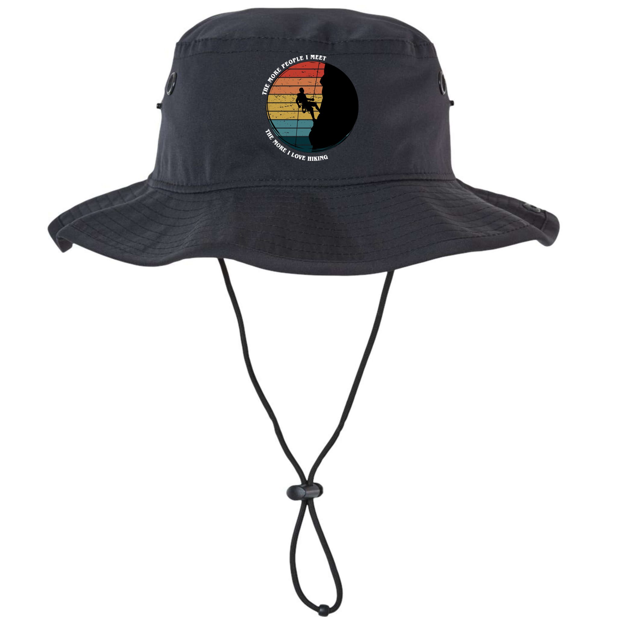The More People I Meet The More I Love Hiking Bucket Hat