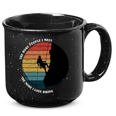 The More People I Meet The More I Love Hiking 15oz Campfire Ceramic Mug