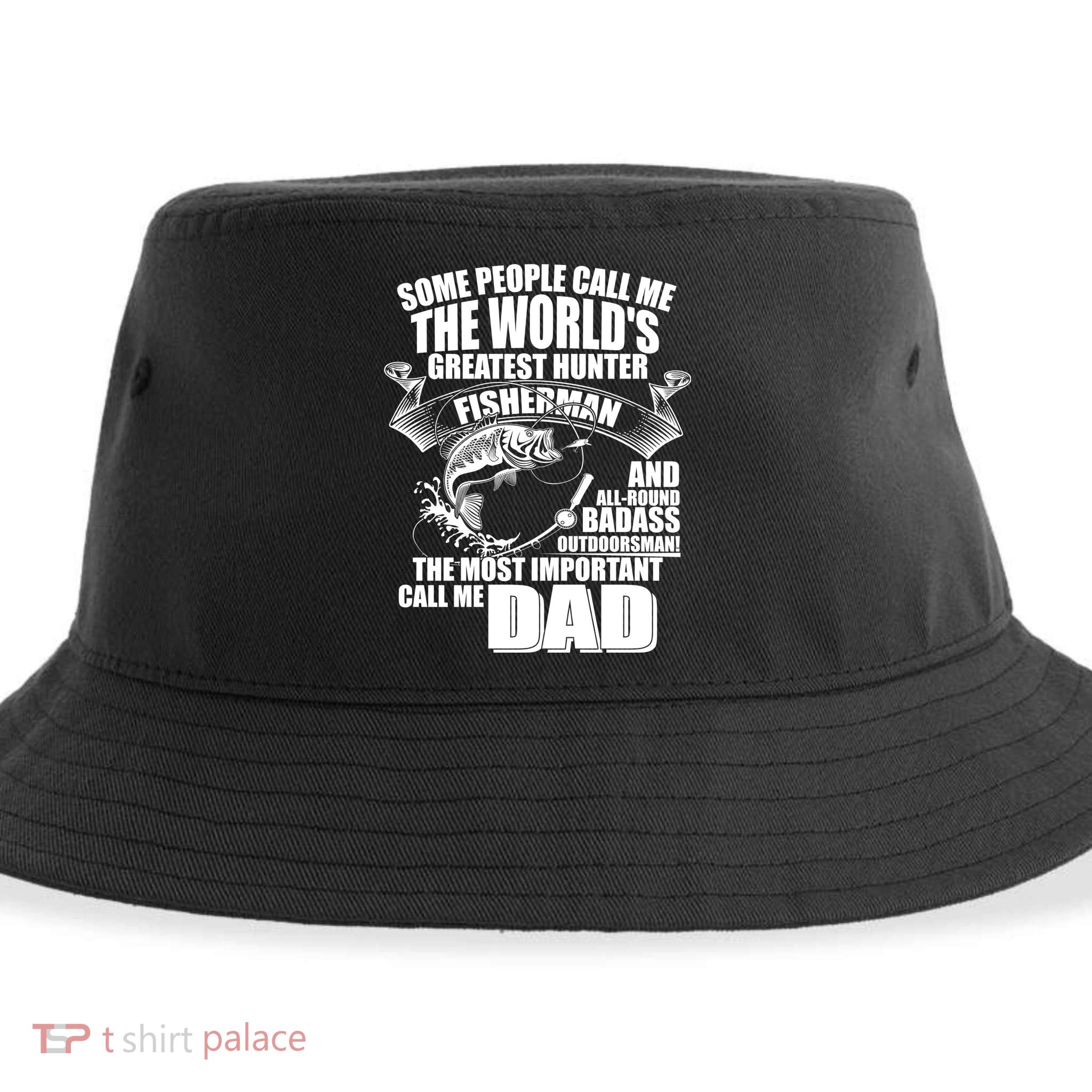 The Most Important Call Me Dad Fisherman Sustainable Bucket Hat