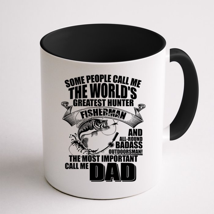 The Most Important Call Me Dad Fisherman Mug