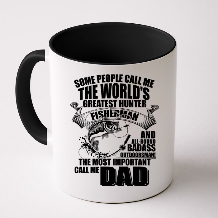 The Most Important Call Me Dad Fisherman Mug