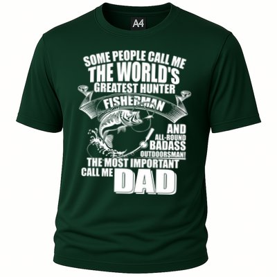 The Most Important Call Me Dad Fisherman Performance Shirt