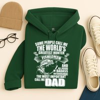 The Most Important Call Me Dad Fisherman Hoodie