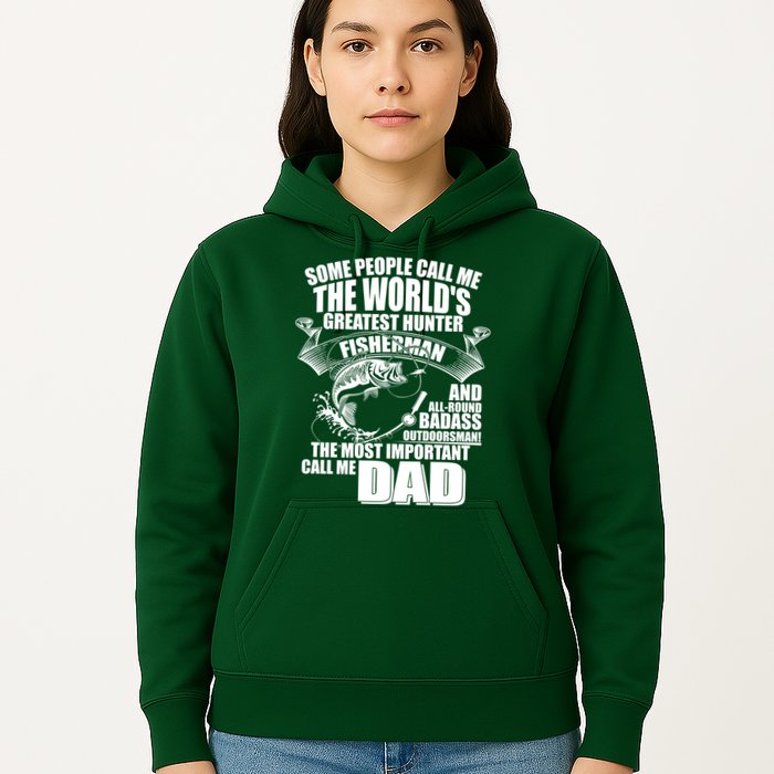 The Most Important Call Me Dad Fisherman Hoodie