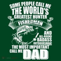 The Most Important Call Me Dad Fisherman Sweatshirt